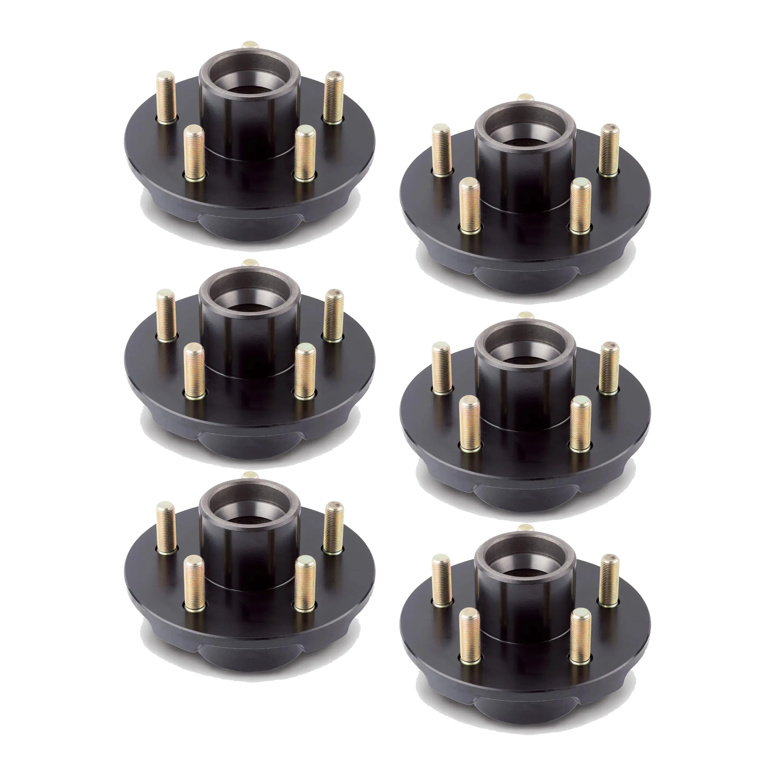 Lippert (6-Pack) 3500 lbs Idler Hub for 3,500- Axle - 5 on 4.5", 1/2" Stud - Heavy-Duty Trailer Component LIPKITJBH4F thumbnail 0