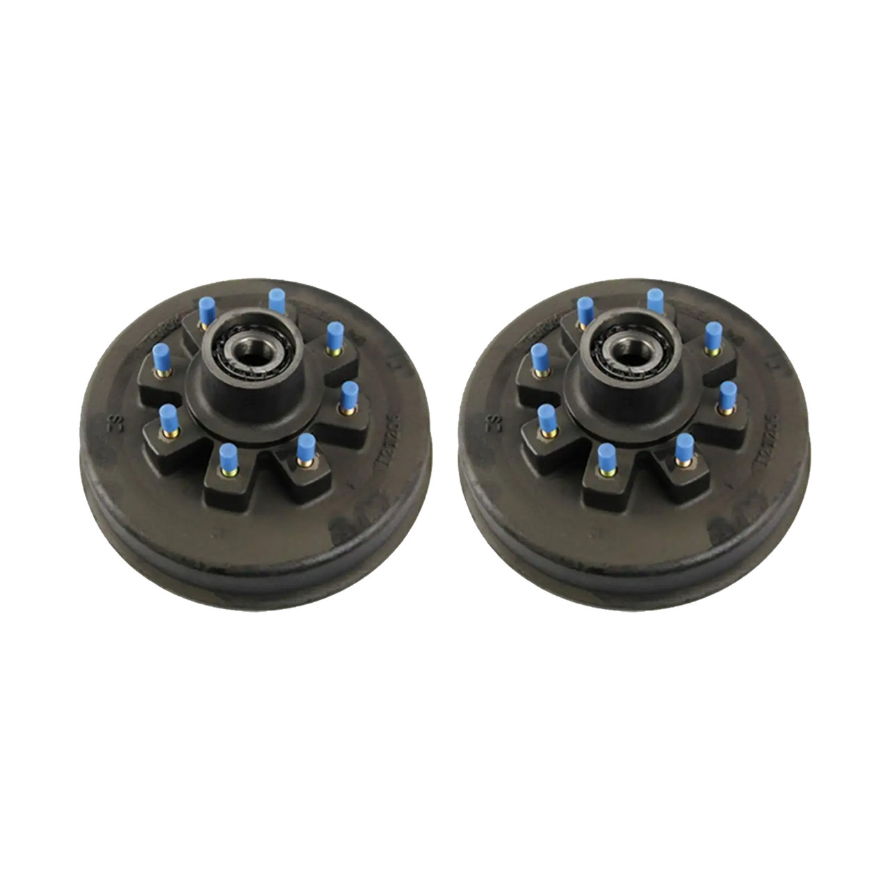 Lippert (2-Pack) 12000 lbs Brake Drum Hub Assembly for 12,000- Axle 8 on 6.5", 5/8" Stud - Heavy-Duty Trailer Component LIPKITBJCE8 thumbnail 0