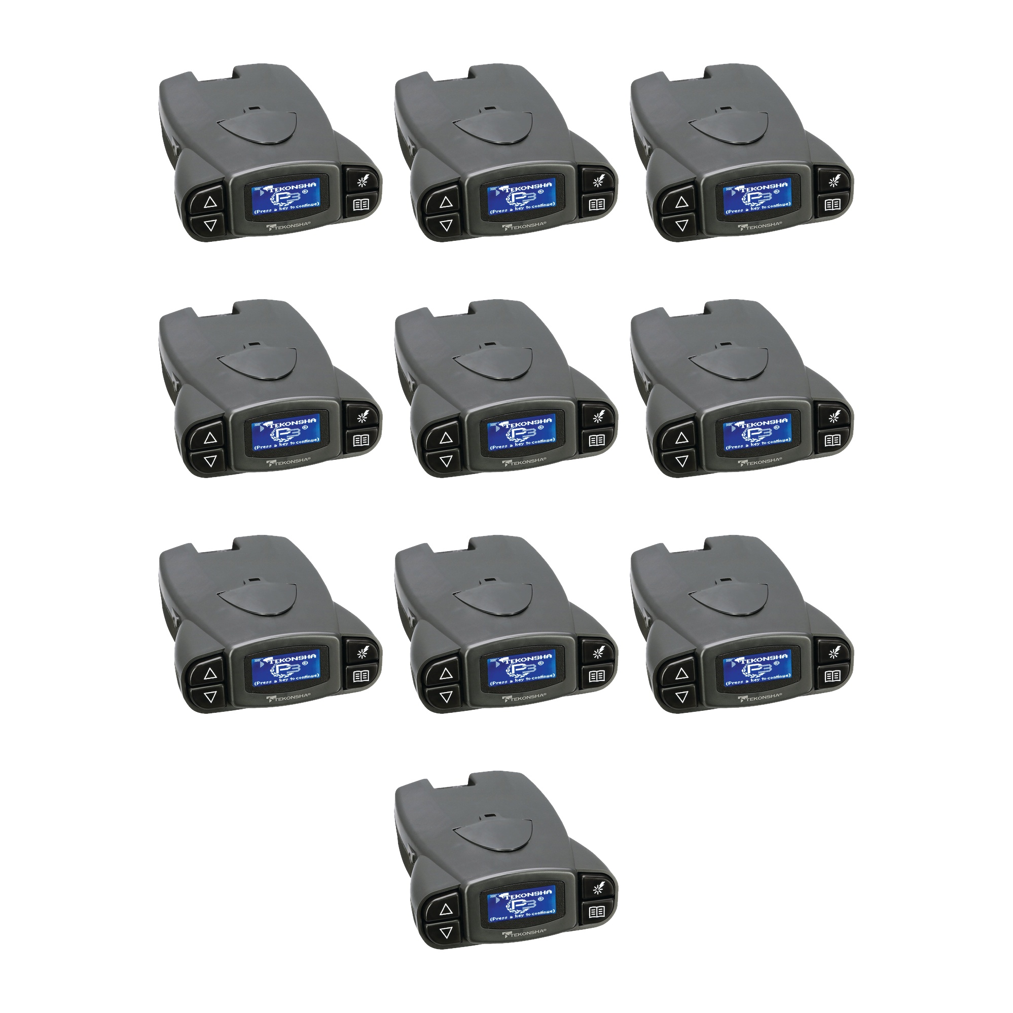 Tekonsha (10-Pack) Prodigy P3® Proportional Brake Controller for Trailers with 1-4 Axles, Black thumbnail 0