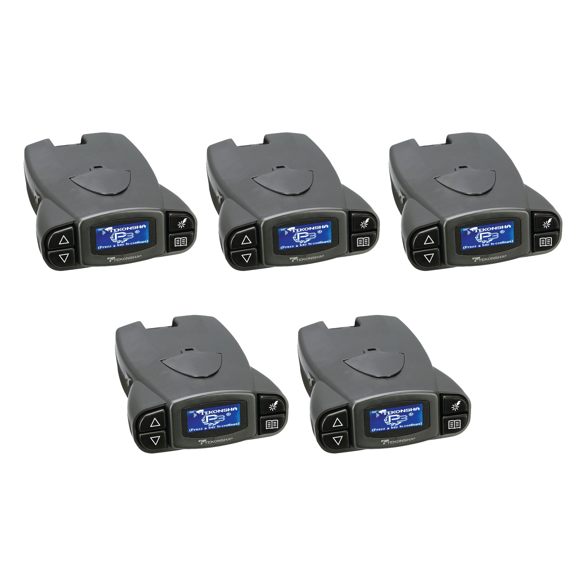 Tekonsha (5-Pack) Prodigy P3® Proportional Brake Controller for Trailers with 1-4 Axles, Black thumbnail 0