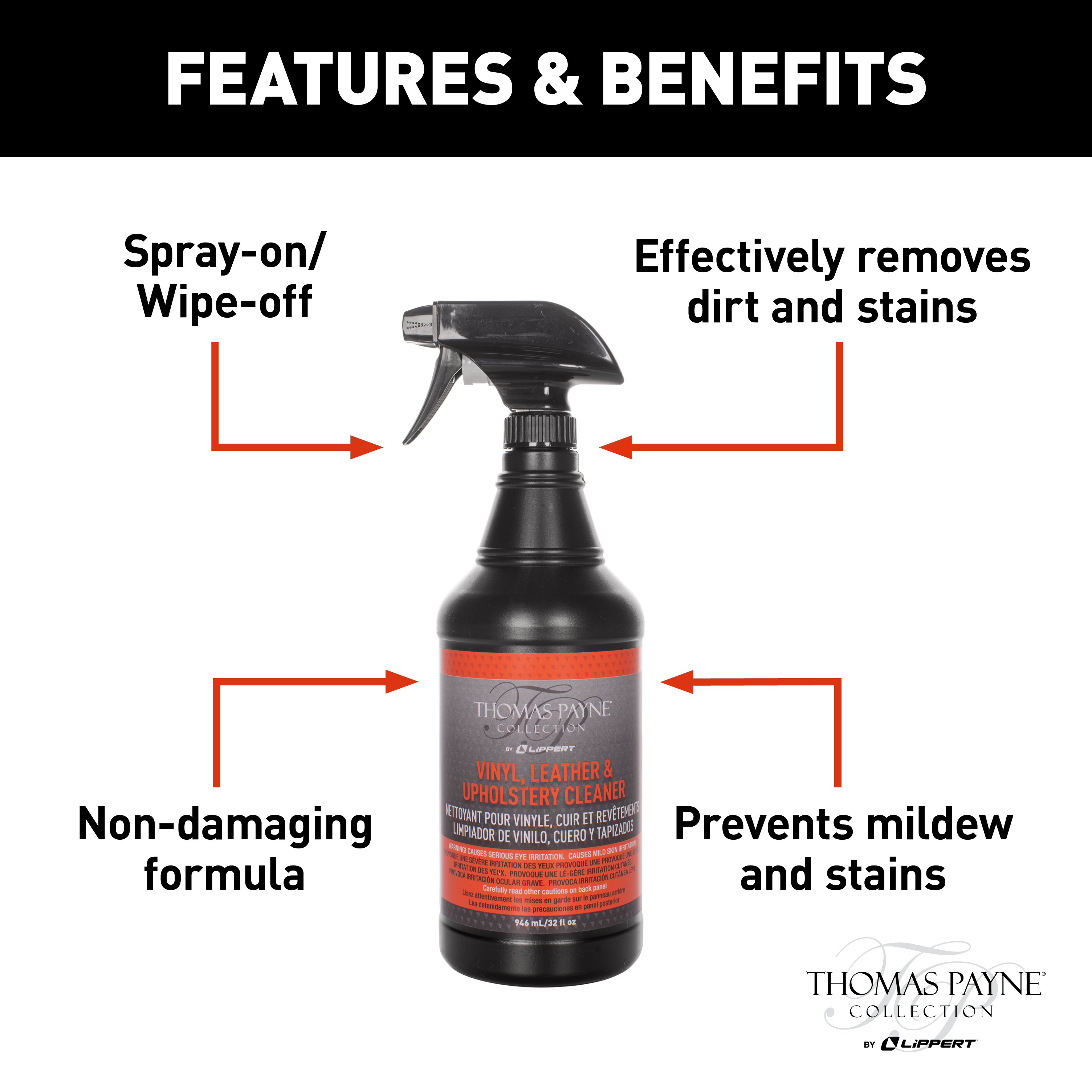 Thomas Payne Furniture Cleaner - 32 oz (Non-prepped) #2021017625 thumbnail 1