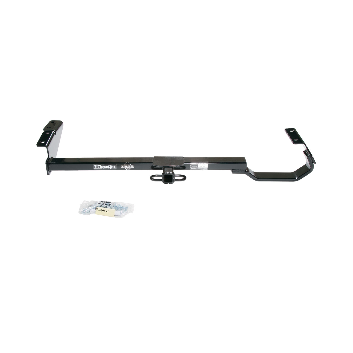Draw-tite Class 2 Trailer Hitch, 1-1/4" Square Receiver, Black for Select Lexus ES300, Lexus ES330, Toyota Avalon, Toyota Camry, Toyota Solara 36336 thumbnail 6