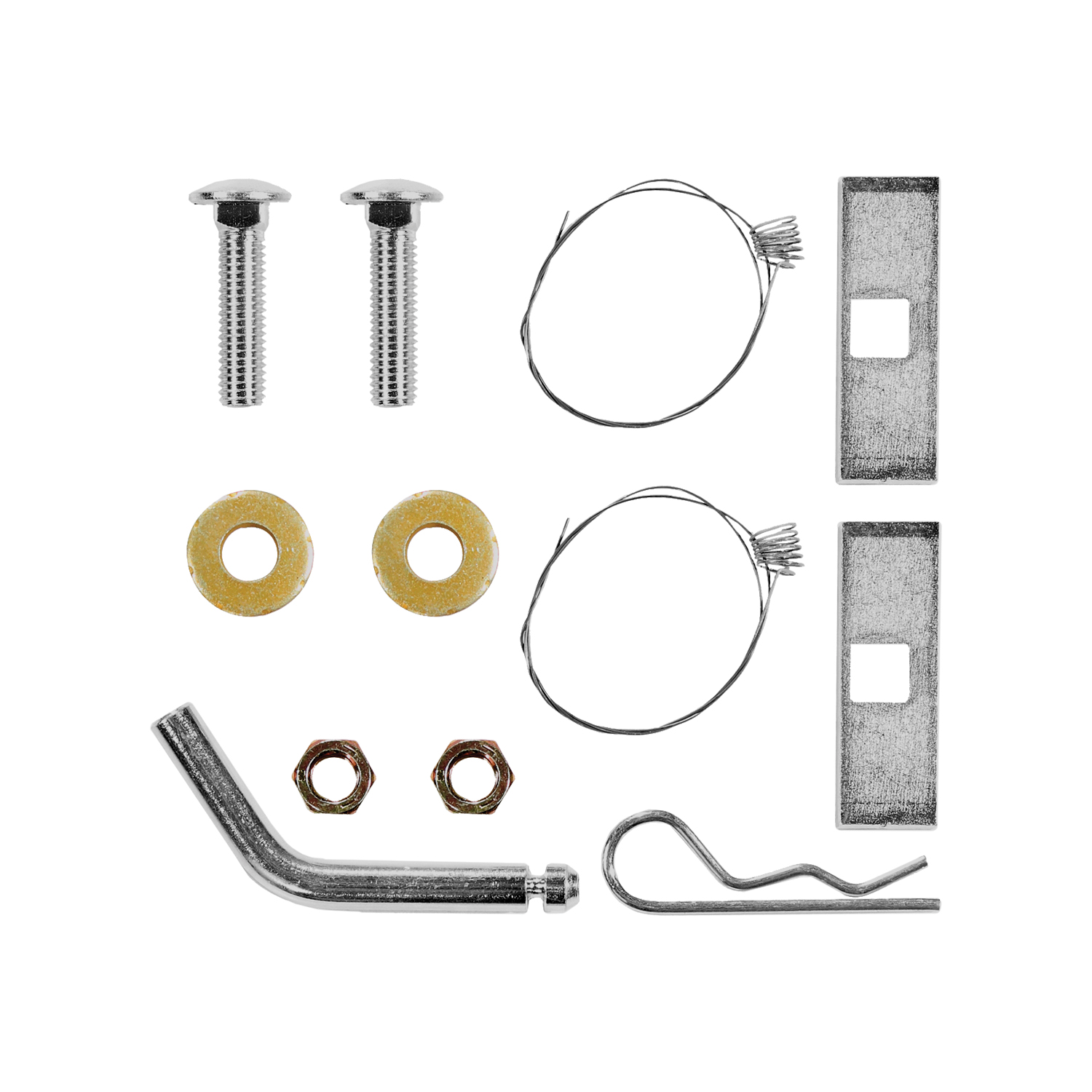 Reese Towpower Hardware Kit For Class 1 Trailer Hitch, 1-1/4 Inch 77197 For 2010-2013 Volkswagen Golf 2 Dr. Hatchback, Except R thumbnail 0