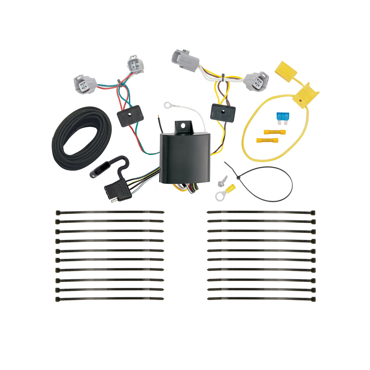 2018-2022 Toyota C-HR Tekonsha Plug & Play T-Connector Adapter Trailer Wiring 118756 thumbnail 0