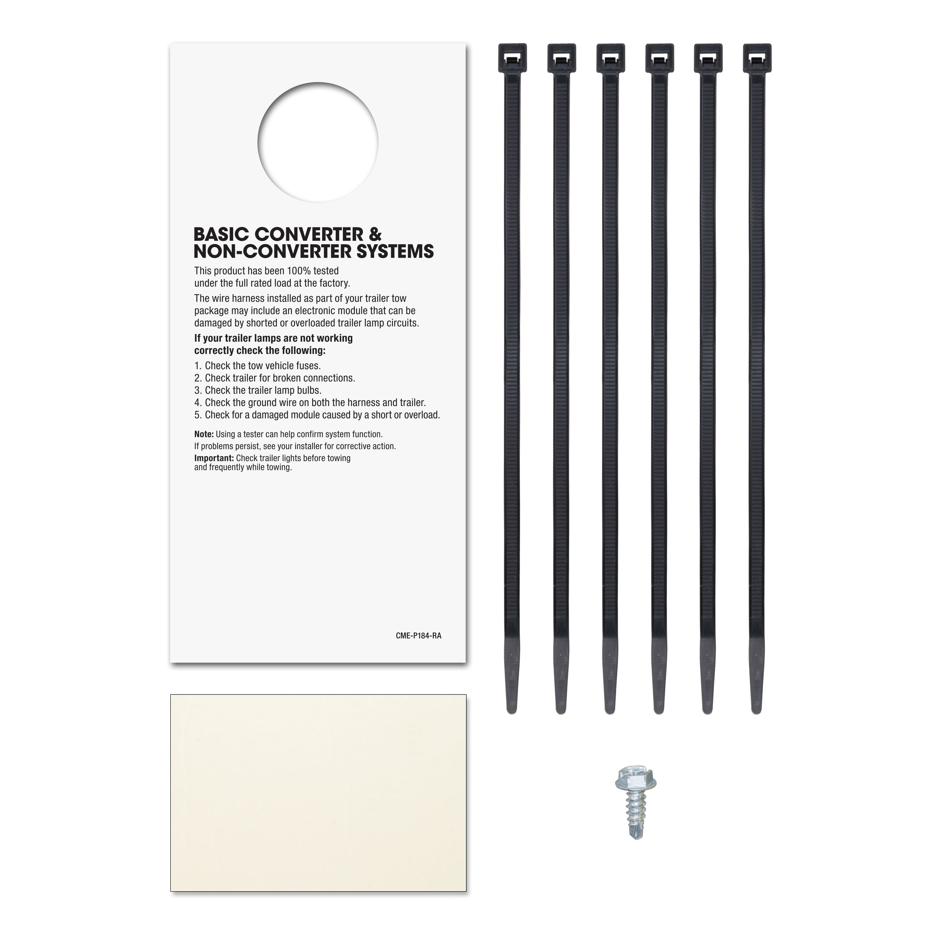 CURT Replacement OE 4-Way Flat Socket (Plugs into USCAR) Trailer Connector Kit thumbnail 5