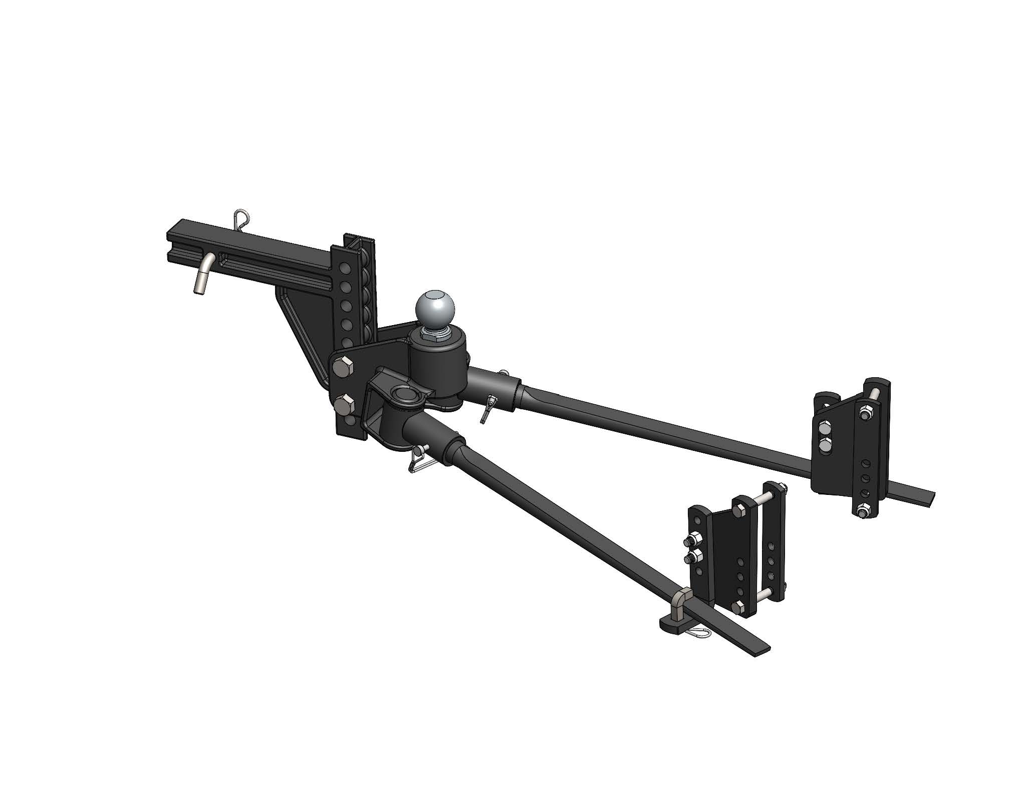 Blue Ox TrackPro Hitch Accessory Trailer Weight Distribution Kit BXW4048 thumbnail 1