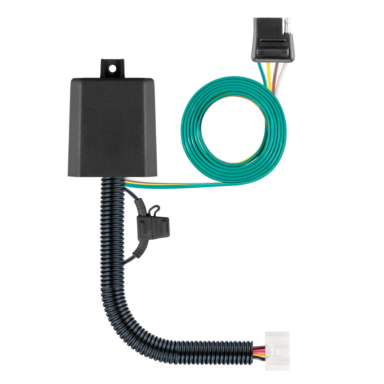 CURT Custom Wiring Harness, 4-Way Flat Output, Select Acura MDX 56547 thumbnail 0