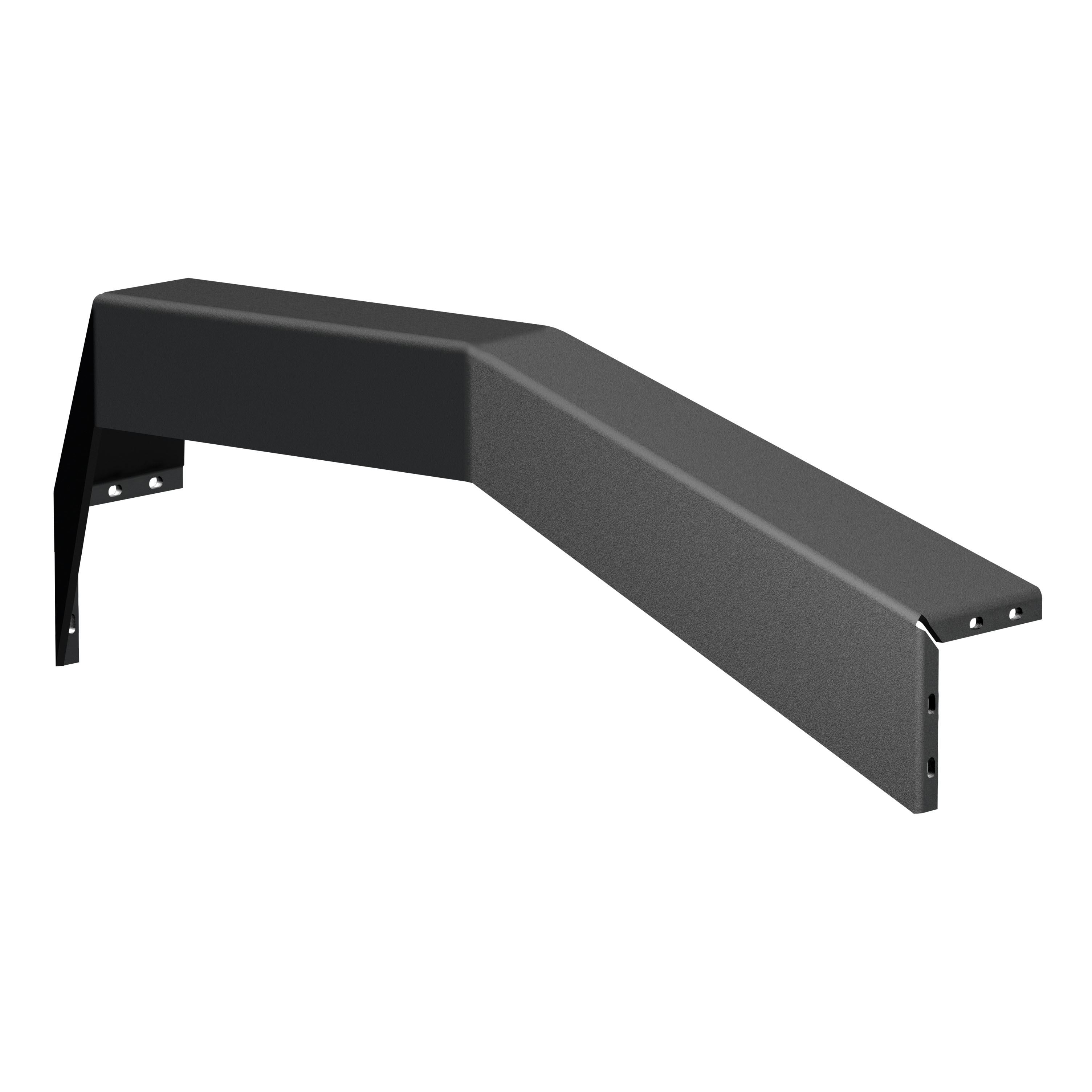ARIES TrailCrusher Jeep Wrangler, Gladiator Steel Front Bumper Angular Brush Guard Bumper thumbnail 0