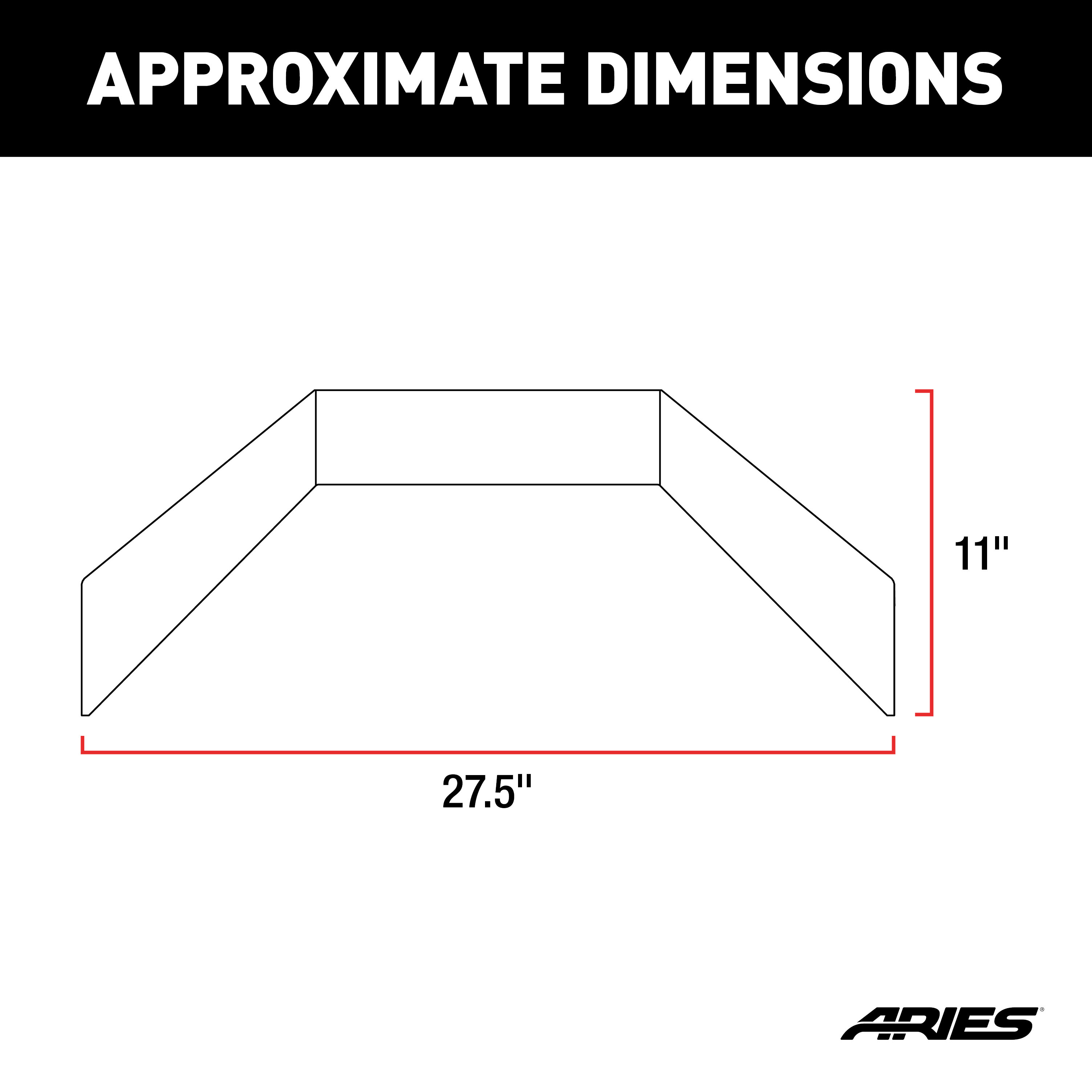 ARIES TrailCrusher Jeep Wrangler, Gladiator Steel Front Bumper Angular Brush Guard Bumper thumbnail 2