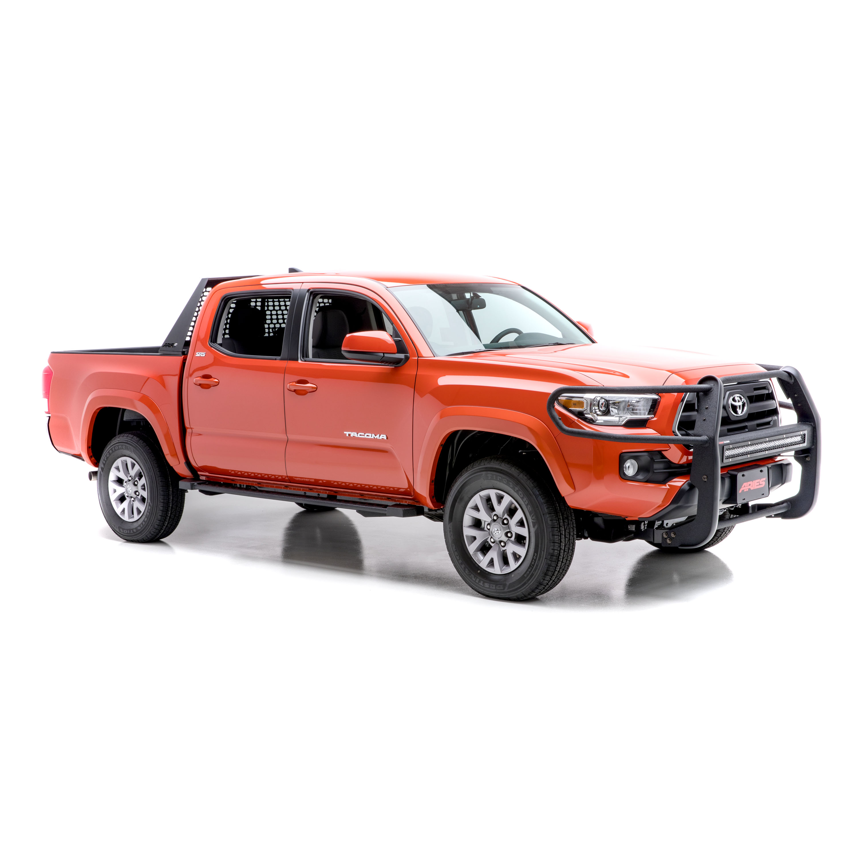 ARIES Rocker Step Running Boards, Select Toyota Tacoma Step Nerf Bar Kit thumbnail 8