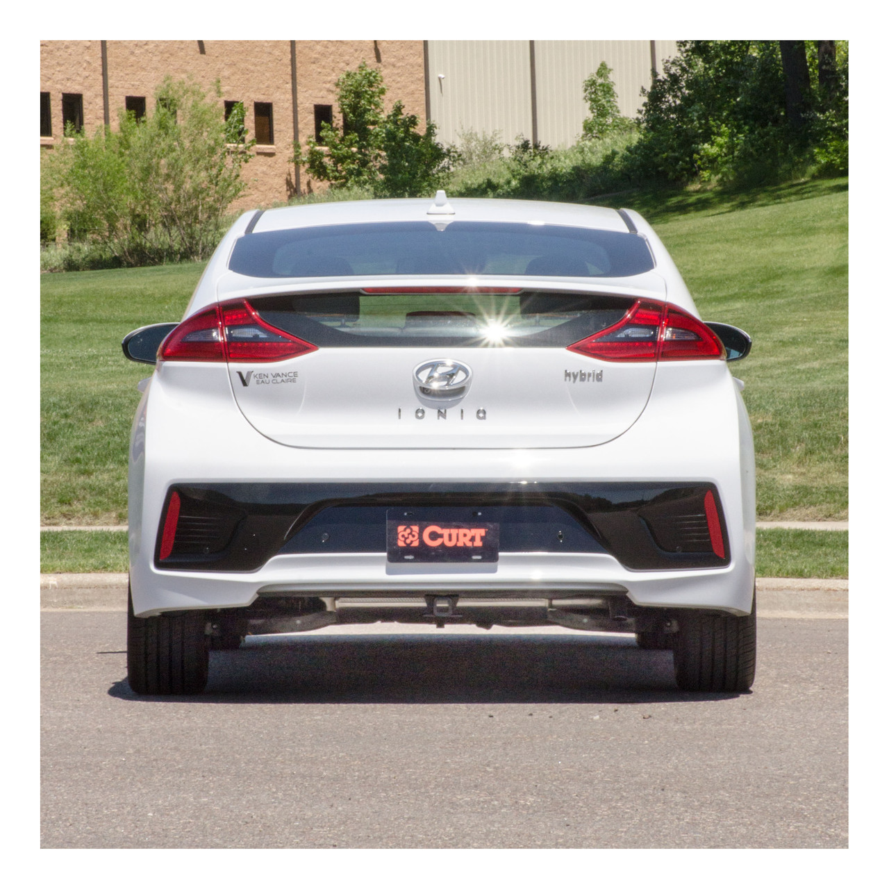 CURT Class 1 Trailer Hitch, 1-1/4" Receiver, Select Hyundai Ioniq Trailer Hitch thumbnail 6