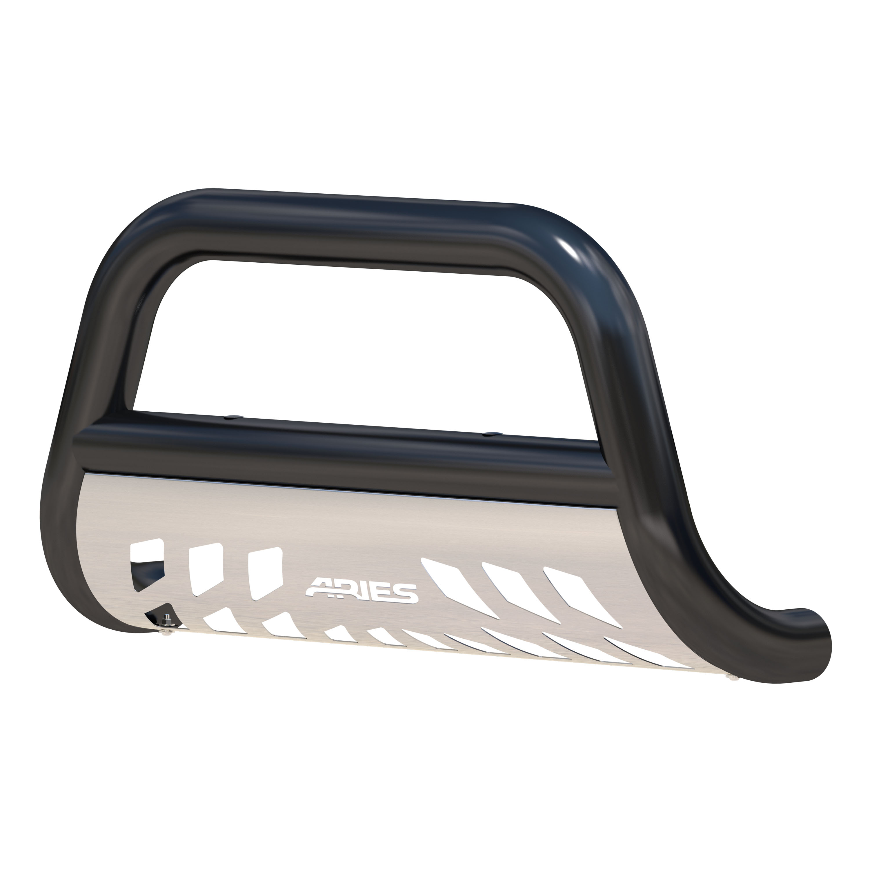 ARIES 3" Black Steel Bull Bar, Select Dodge, Ram 1500, 2500, 3500 Brush Guard thumbnail 1