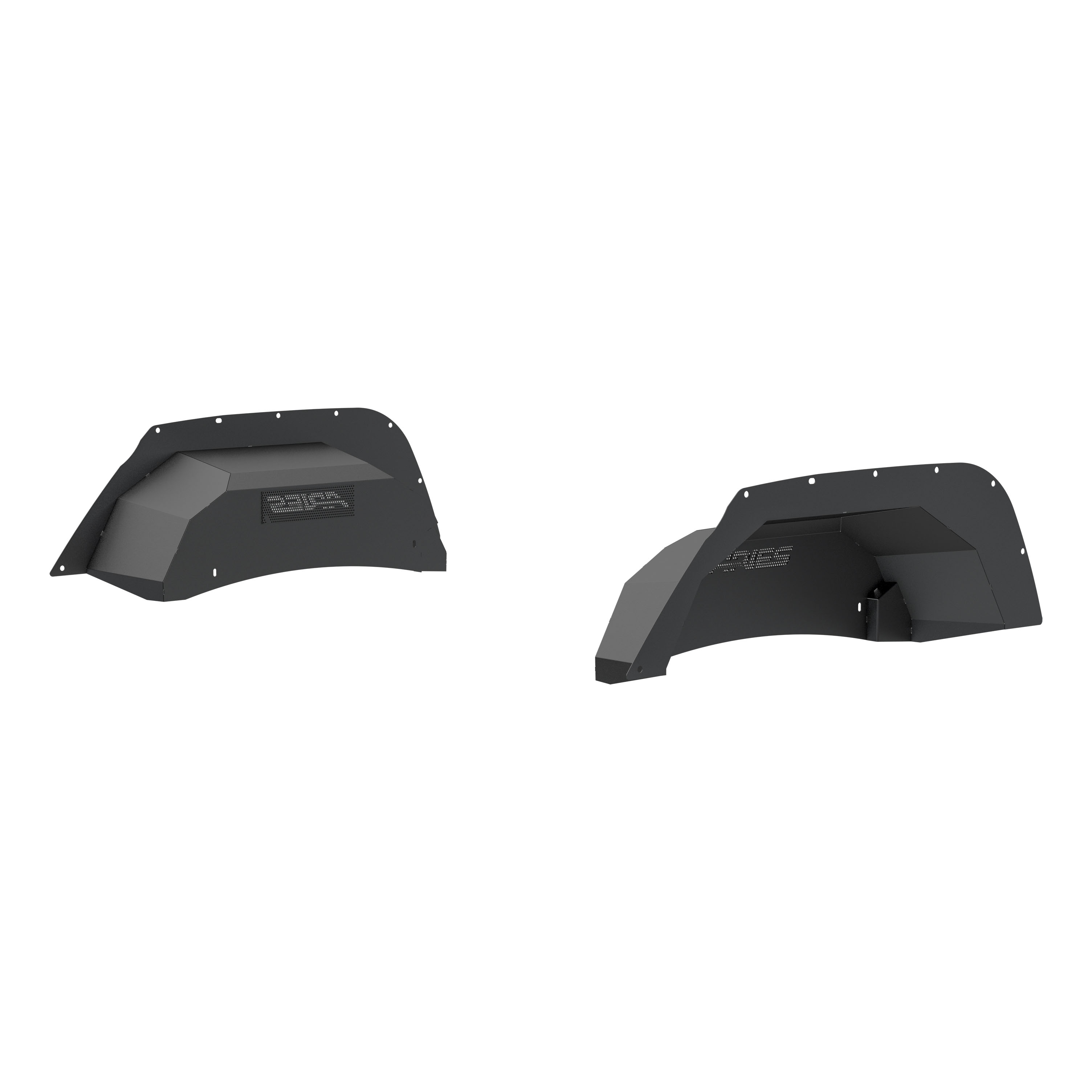 ARIES Jeep Wrangler JK Aluminum Rear Inner Fender Liners Fender Liner thumbnail 0