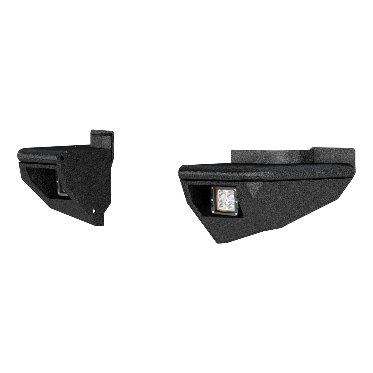 ARIES TrailChaser Jeep Wrangler Steel Rear Bumper Corners with LEDs Bumper thumbnail 0