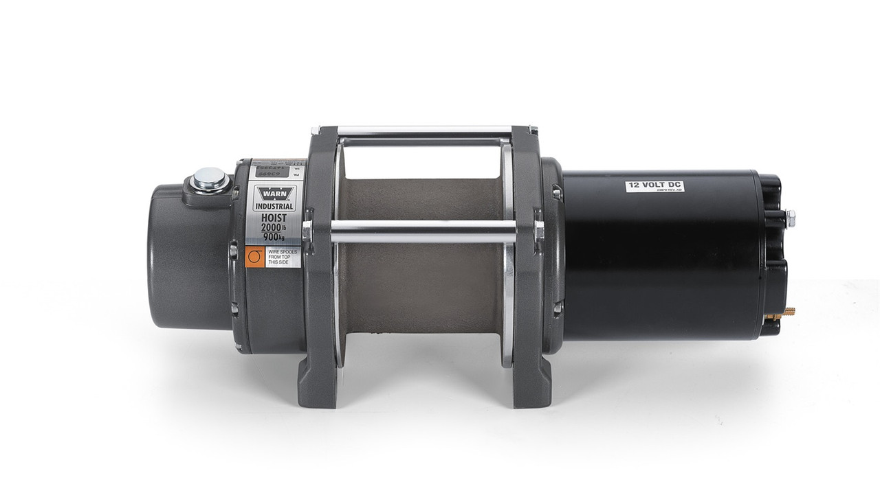 Warn 63899 Vehicle-Mounted Hoist 2000lb DC Motor thumbnail 0