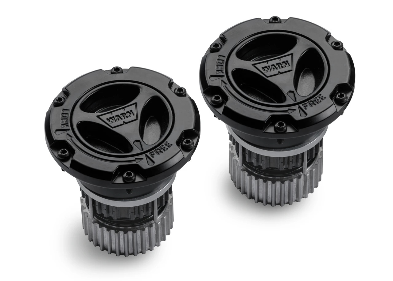 Warn 95060 Locking Hub 35 Spline Black Stainless Steel thumbnail 3