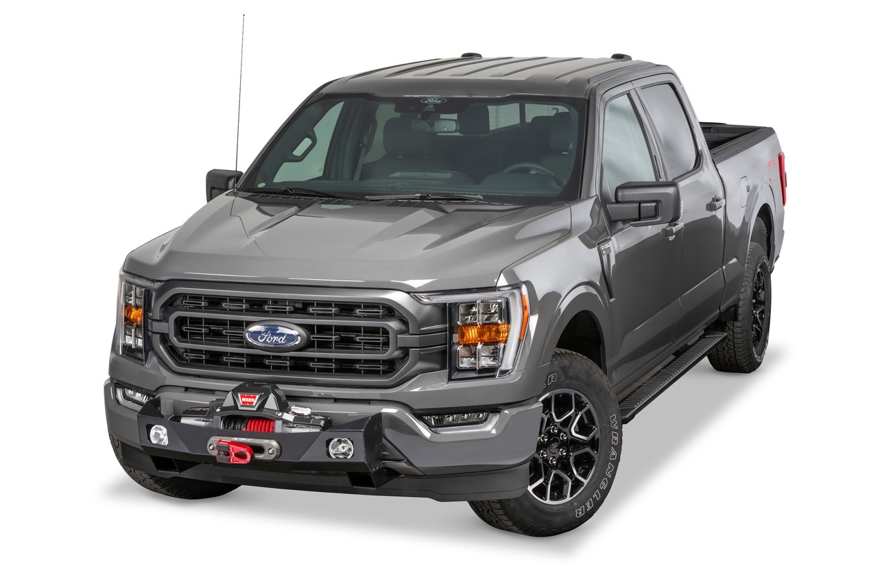 Warn 107650 Winch Mount Black Powder Coated Steel thumbnail 3