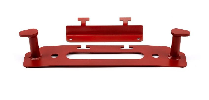 Warn 102300 Winch Fairlead Mount Bracket Steel Construction thumbnail 0