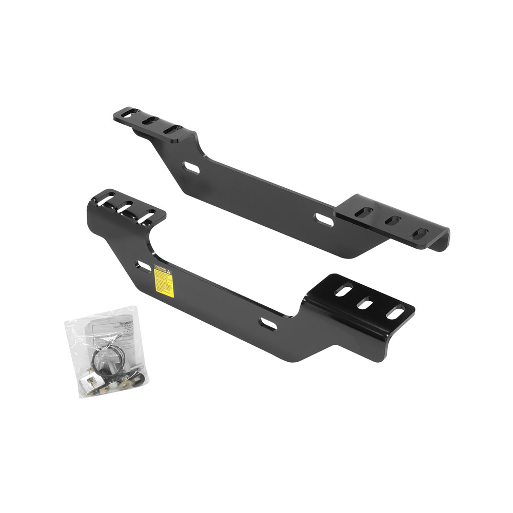 2015-2019 Chevrolet Silverado 3500 HD Except w/OEM HD Towing Prep Package Reese 16K Fifth Wheel, Dual Jaw, Complete System (Includes Rails & Custom Fit Brackets) thumbnail 2