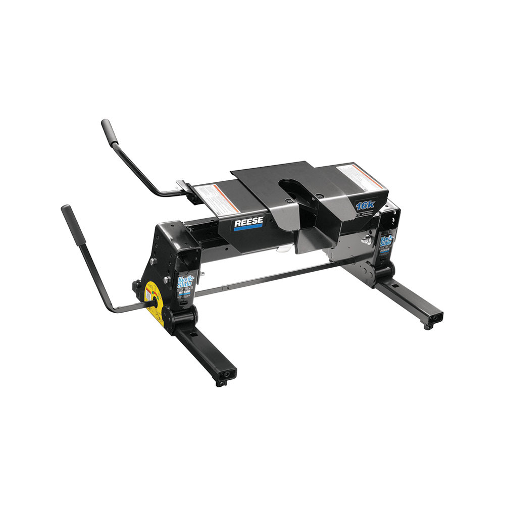 2008-2010 Ford F-250 Super Duty Except Cab & Chassis Reese 16K Slider Fifth Wheel, Dual Jaw, Complete System, Square Tube Slider (Includes Rails & Custom Fit Brackets) thumbnail 3