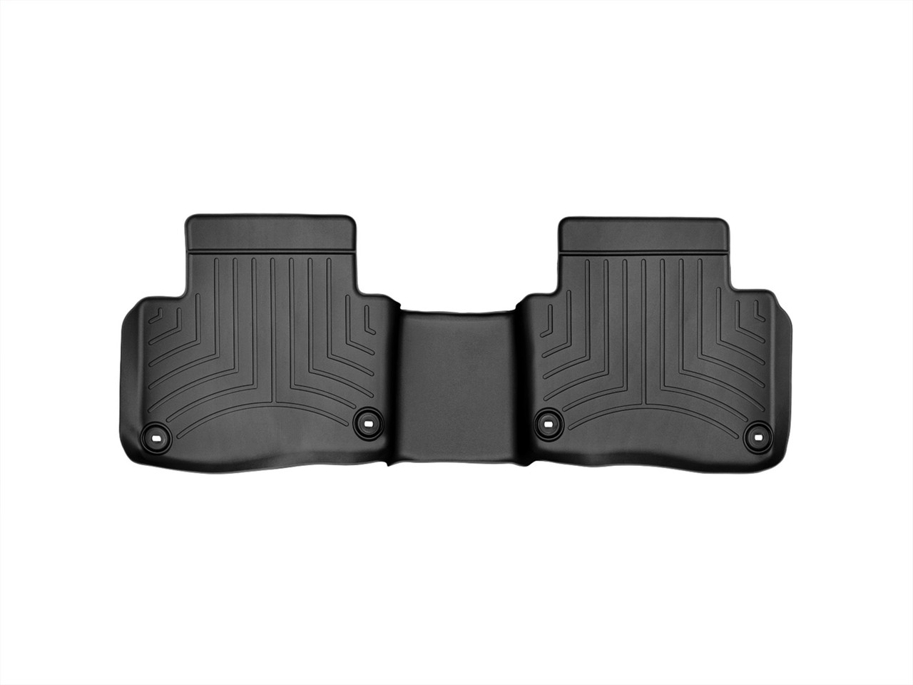 WeatherTech FloorLinerTM DigitalFit; Black; Rear 445582 thumbnail 0
