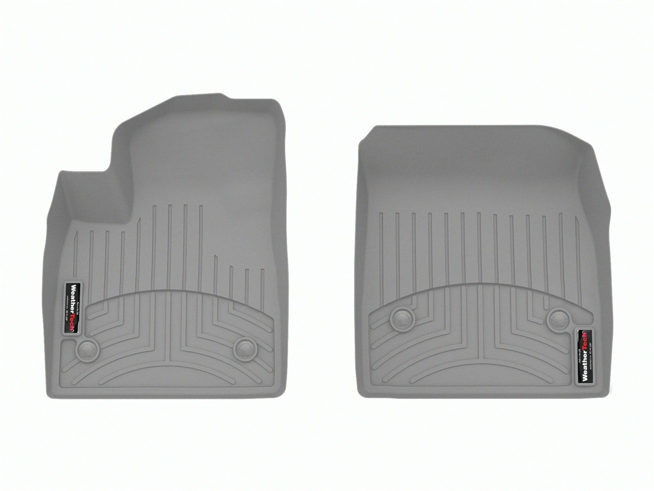 WeatherTech FloorLinerTM DigitalFit; Gray; Front 4617891 thumbnail 0