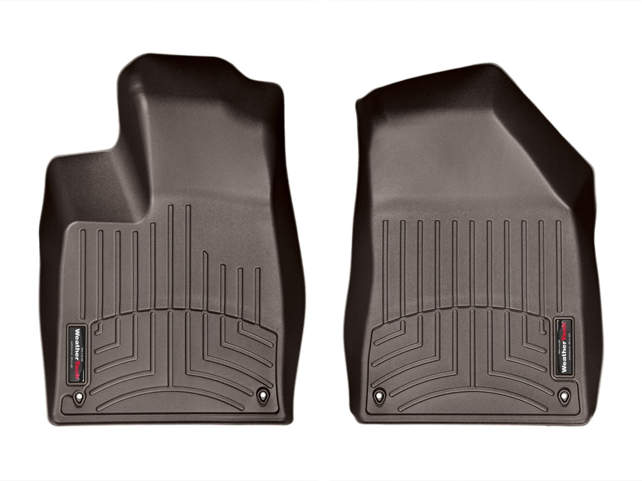 WeatherTech FloorLinerTM DigitalFit; Cocoa; Front 476891 thumbnail 1