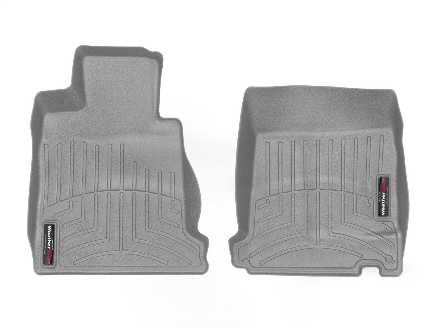 WeatherTech FloorLinerTM DigitalFit; Gray; Front 462021 thumbnail 0
