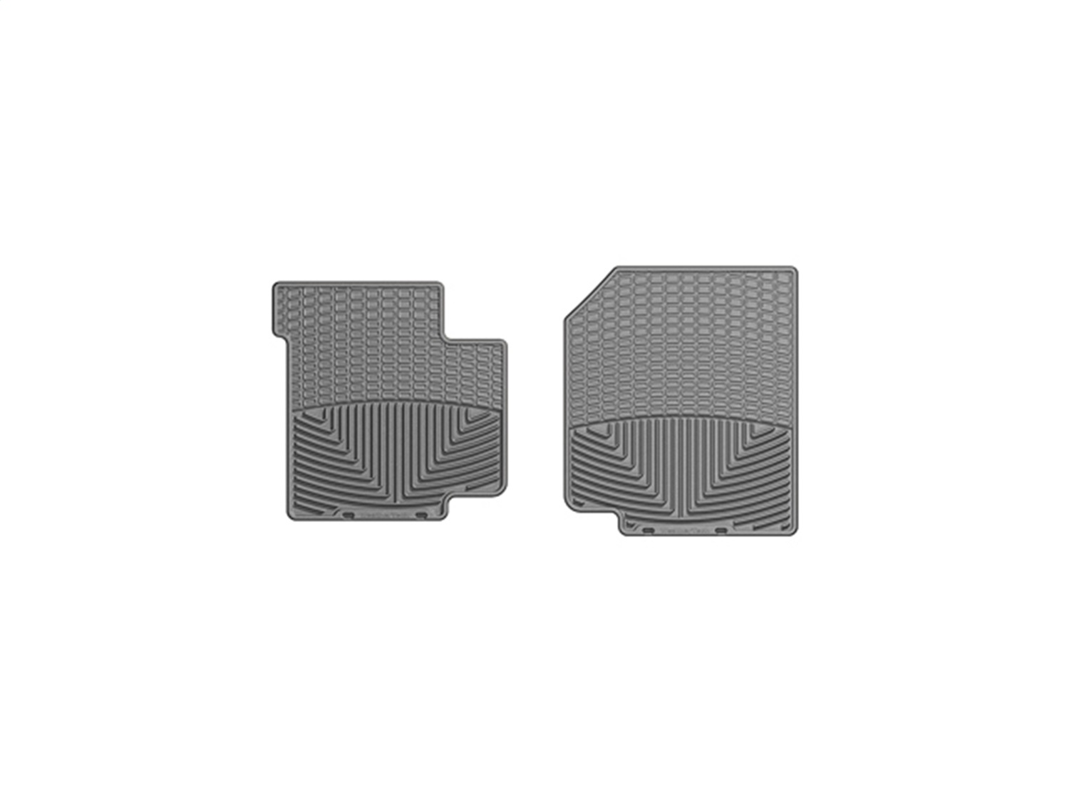 WeatherTech All Weather Floor Mats; Gray; Front W225GR thumbnail 0