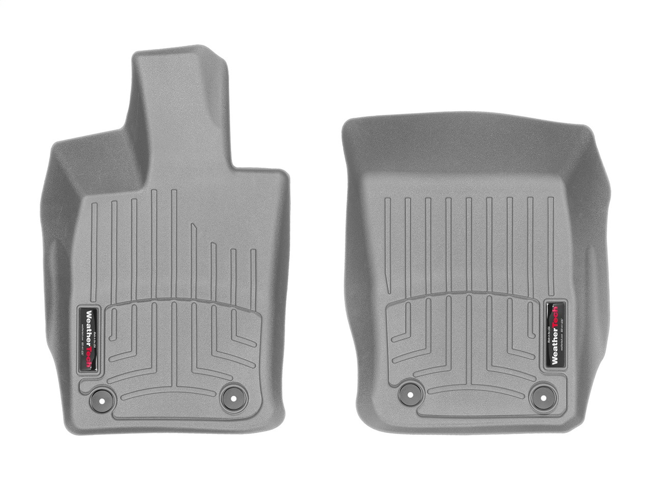 WeatherTech FloorLinerTM DigitalFit; Gray; Front 4611801 thumbnail 0