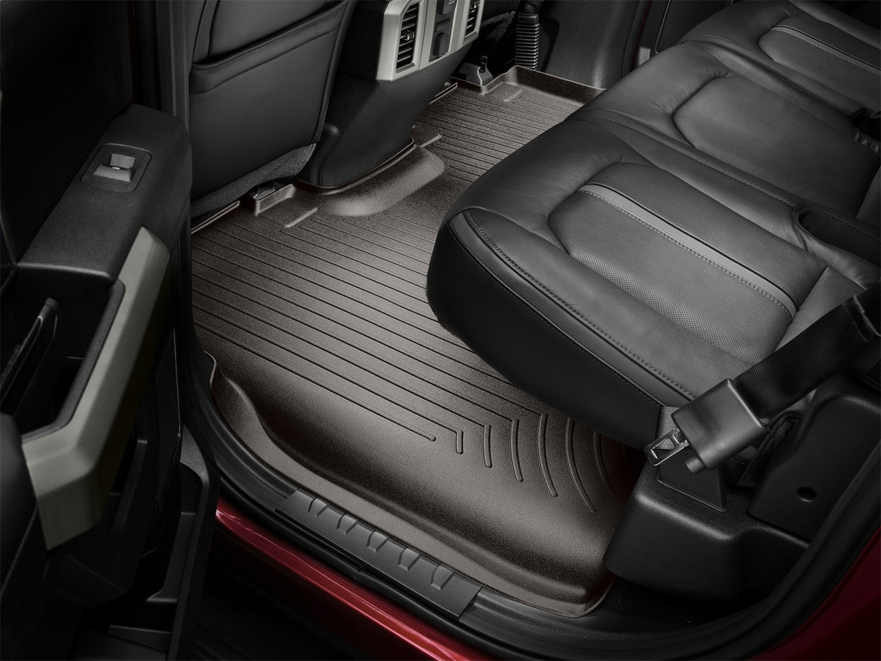 WeatherTech FloorLinerTM DigitalFit; Cocoa; Rear 476972 thumbnail 1