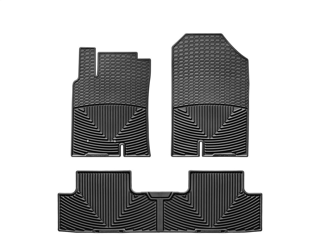 WeatherTech All Weather Floor Mats; Black; Front and Rear WTHB199197 thumbnail 0