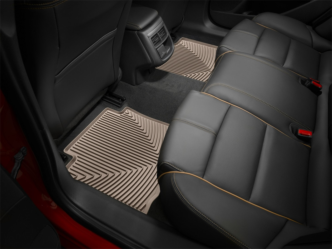 WeatherTech All Weather Floor Mats; Tan; Rear W319TN thumbnail 0