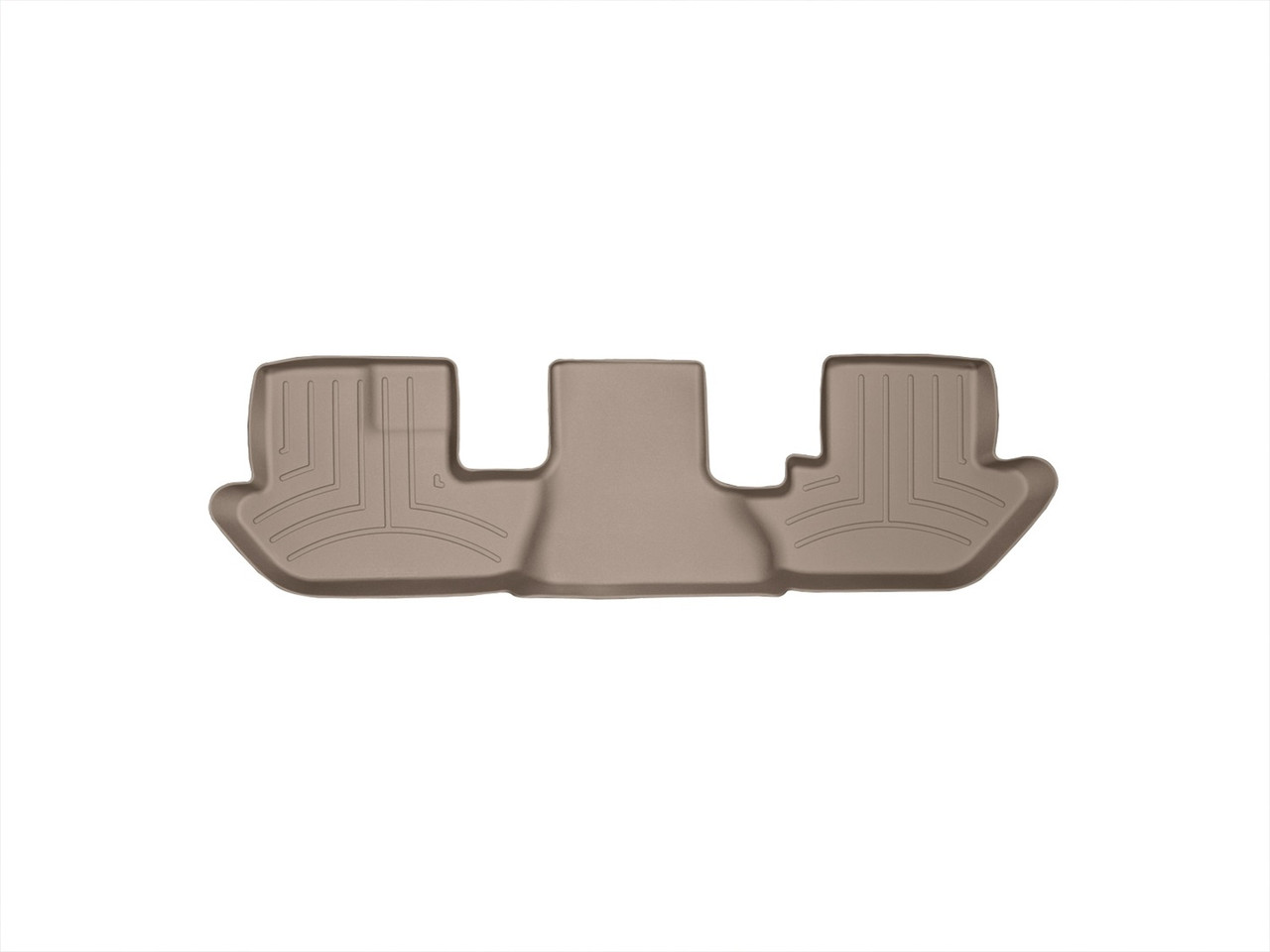 WeatherTech FloorLinerTM DigitalFit; Tan; Third Row 450614 thumbnail 0