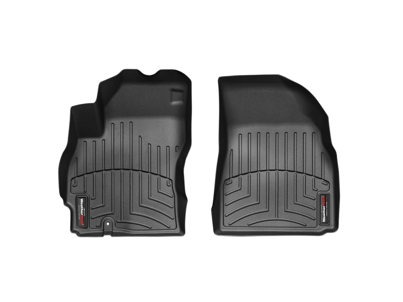 WeatherTech FloorLinerTM DigitalFit; Black; Front 442741 thumbnail 0