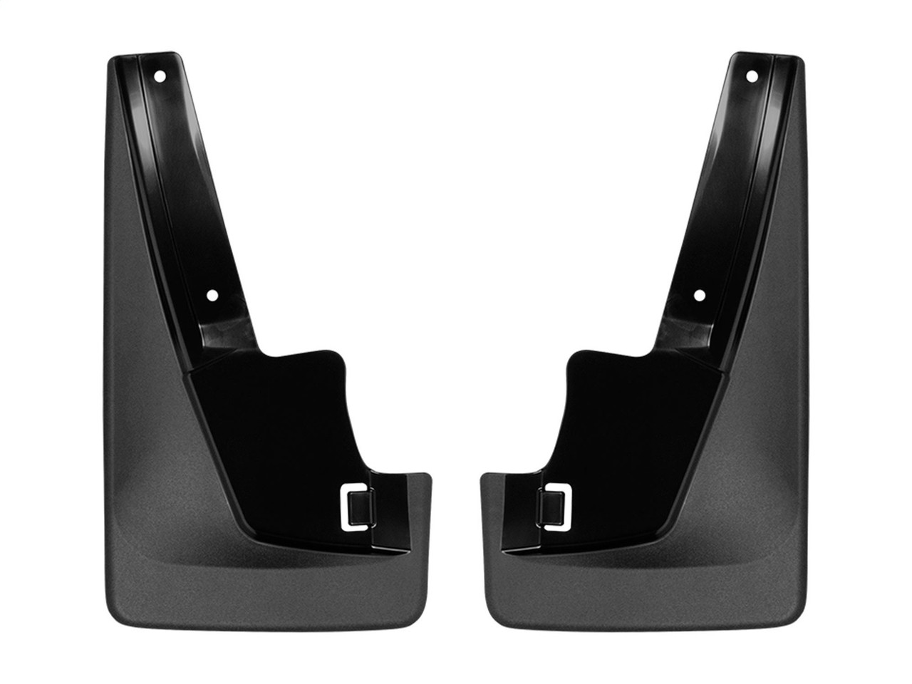 WeatherTech MudFlap No-Drill DigitalFit; Black 110124 thumbnail 0
