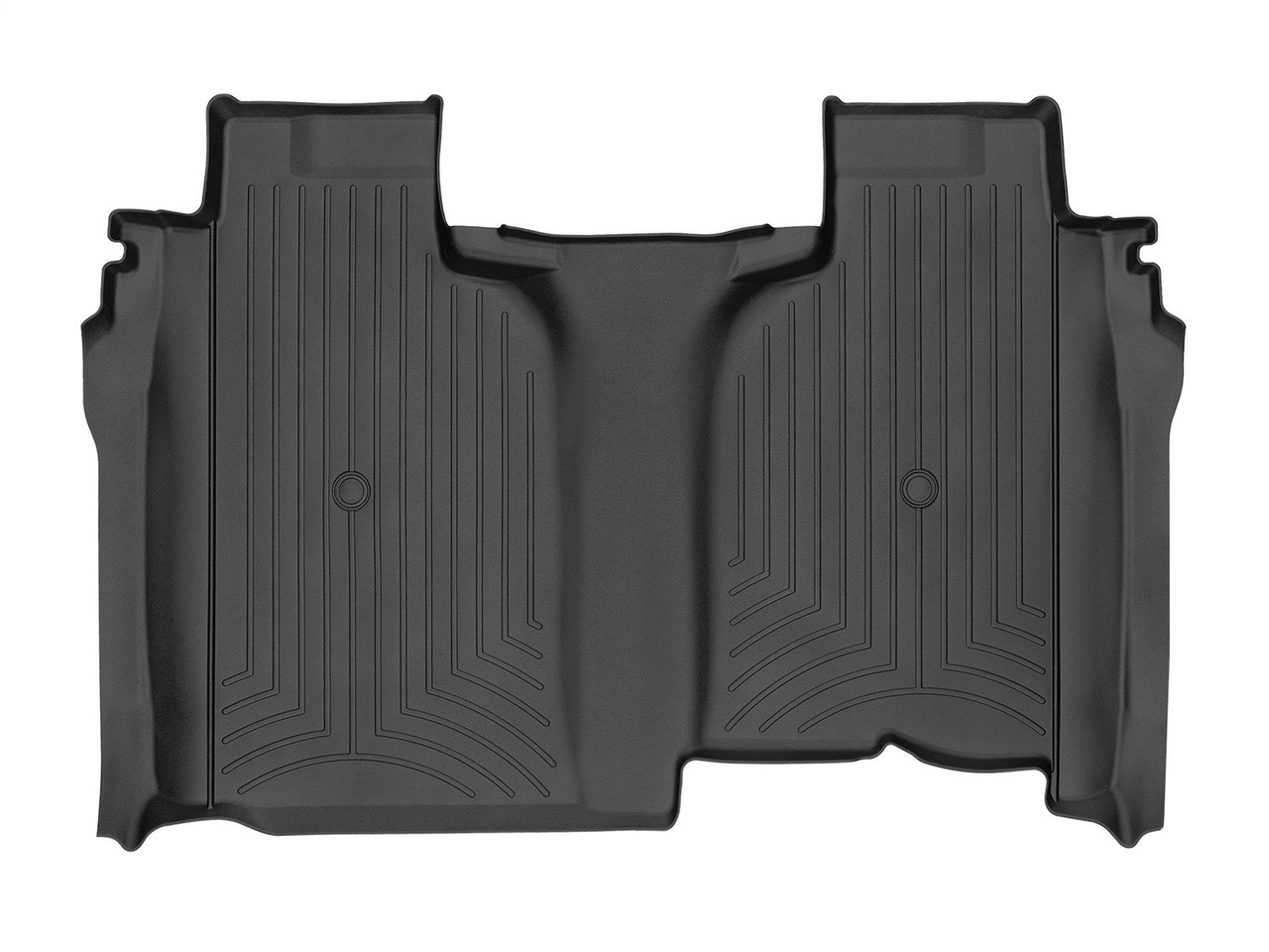 WeatherTech FloorLinerTM DigitalFit; Black; Rear 4414365V thumbnail 1