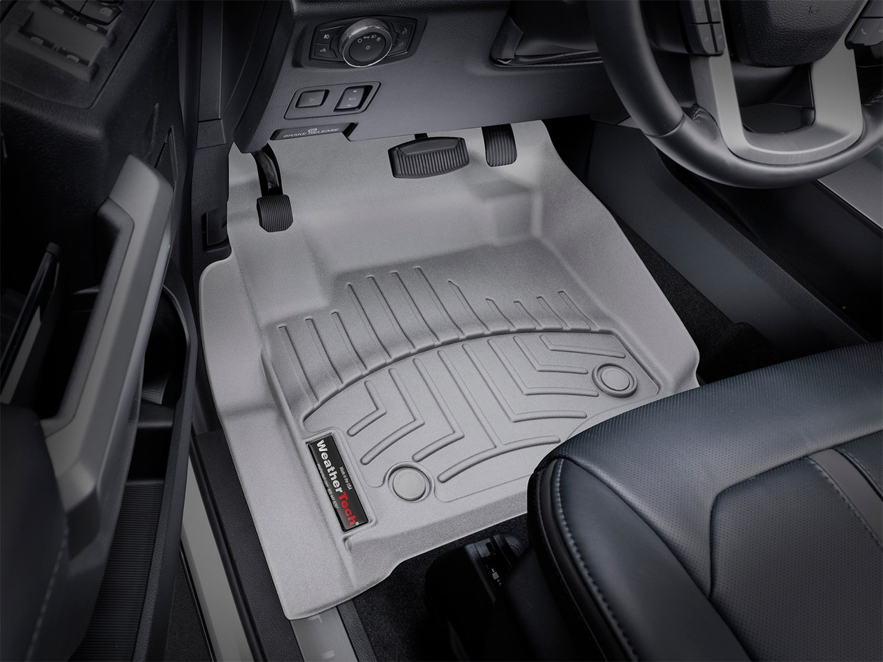 WeatherTech FloorLinerTM DigitalFit; Gray; Front 4610121 thumbnail 0