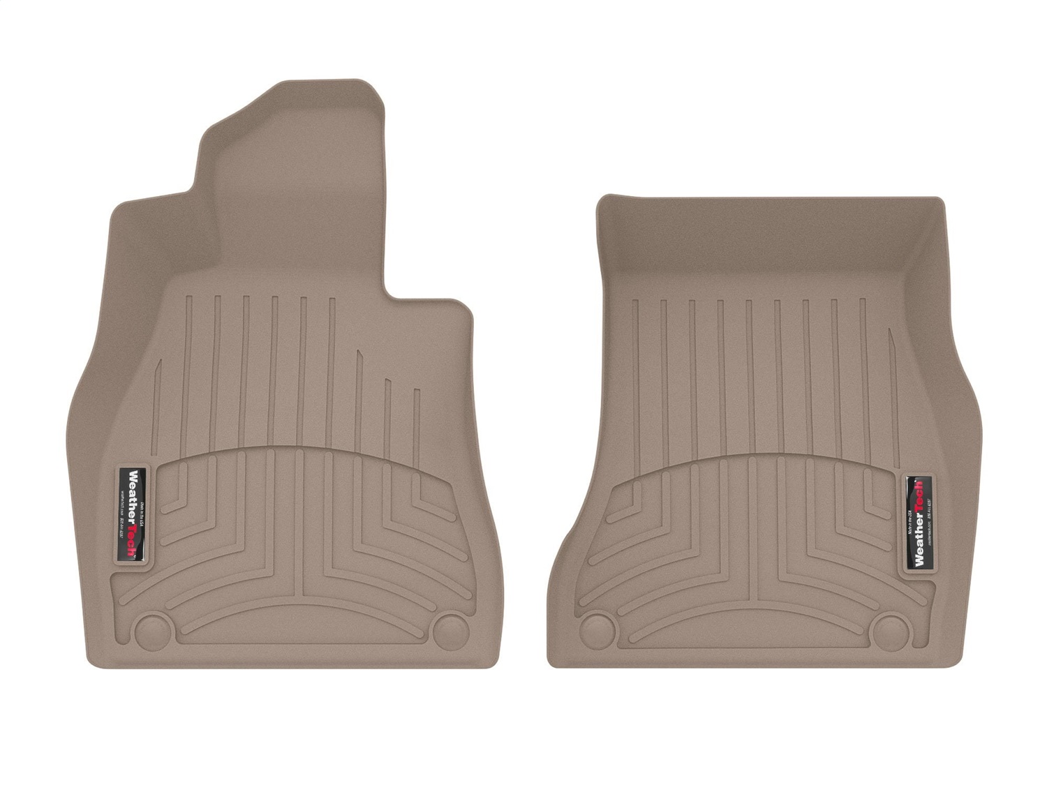 WeatherTech FloorLinerTM DigitalFit; Tan; Front 4517011 thumbnail 0