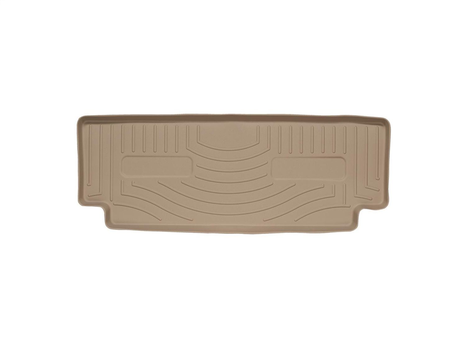 WeatherTech FloorLinerTM DigitalFit; Tan; Third Row 450133 thumbnail 0