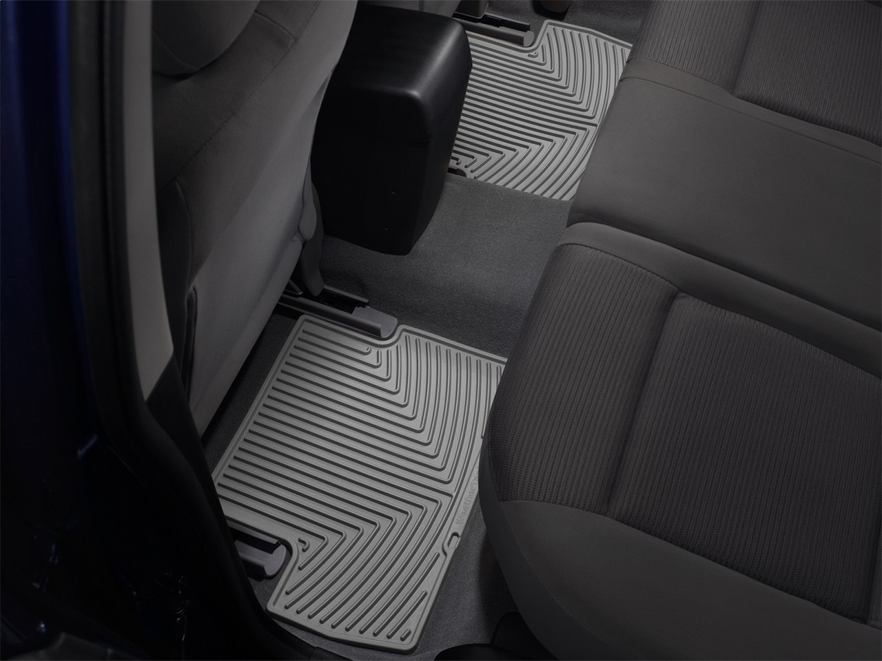 WeatherTech All Weather Floor Mats; Gray; Front and Rear WTCG039136 thumbnail 0