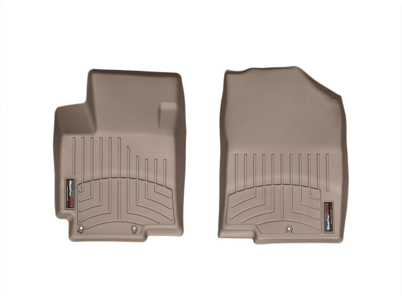 WeatherTech FloorLinerTM DigitalFit; Tan; Front 453401 thumbnail 0
