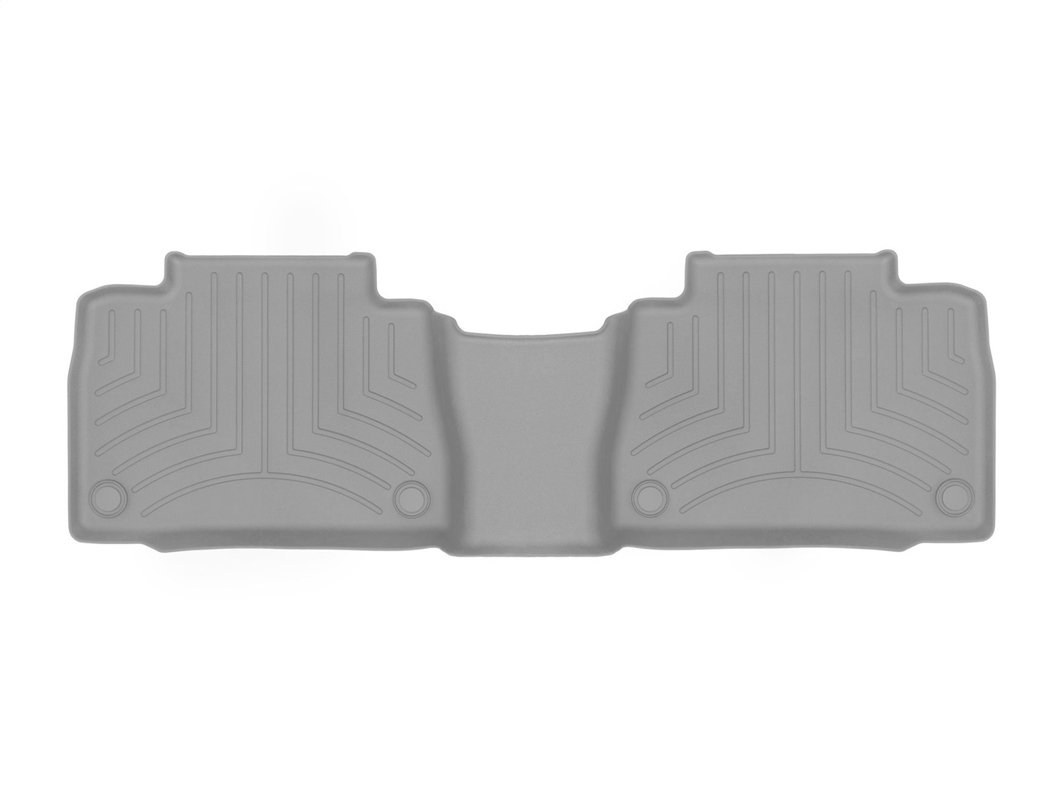 WeatherTech FloorLinerTM DigitalFit; Gray; Rear 4615334 thumbnail 0