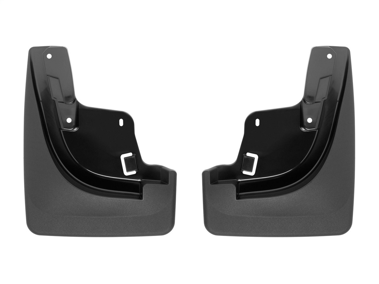 WeatherTech MudFlap No-Drill DigitalFit; Black 110123 thumbnail 0
