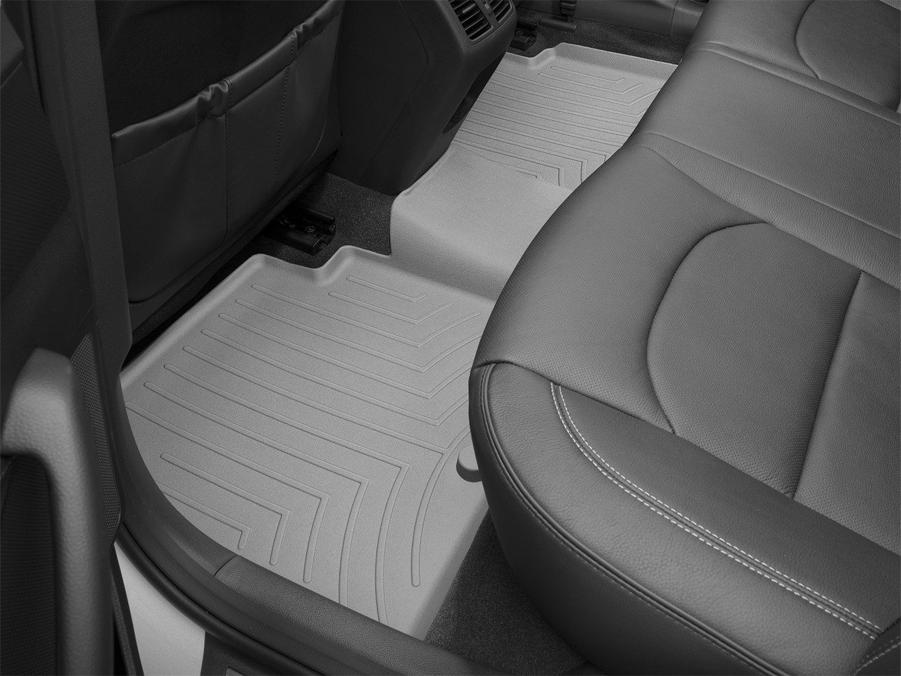 WeatherTech FloorLinerTM DigitalFit; Gray; Rear 466662 thumbnail 1