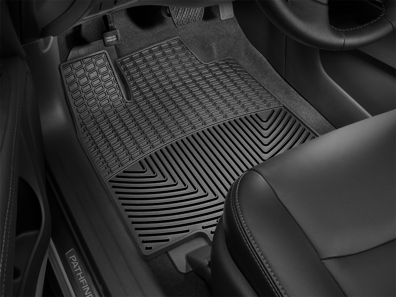 WeatherTech All Weather Floor Mats; Black; Front W298 thumbnail 0