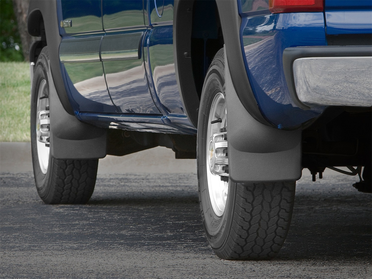 WeatherTech MudFlap No-Drill DigitalFit MudFlap Kit; Black 110005-120005 thumbnail 1