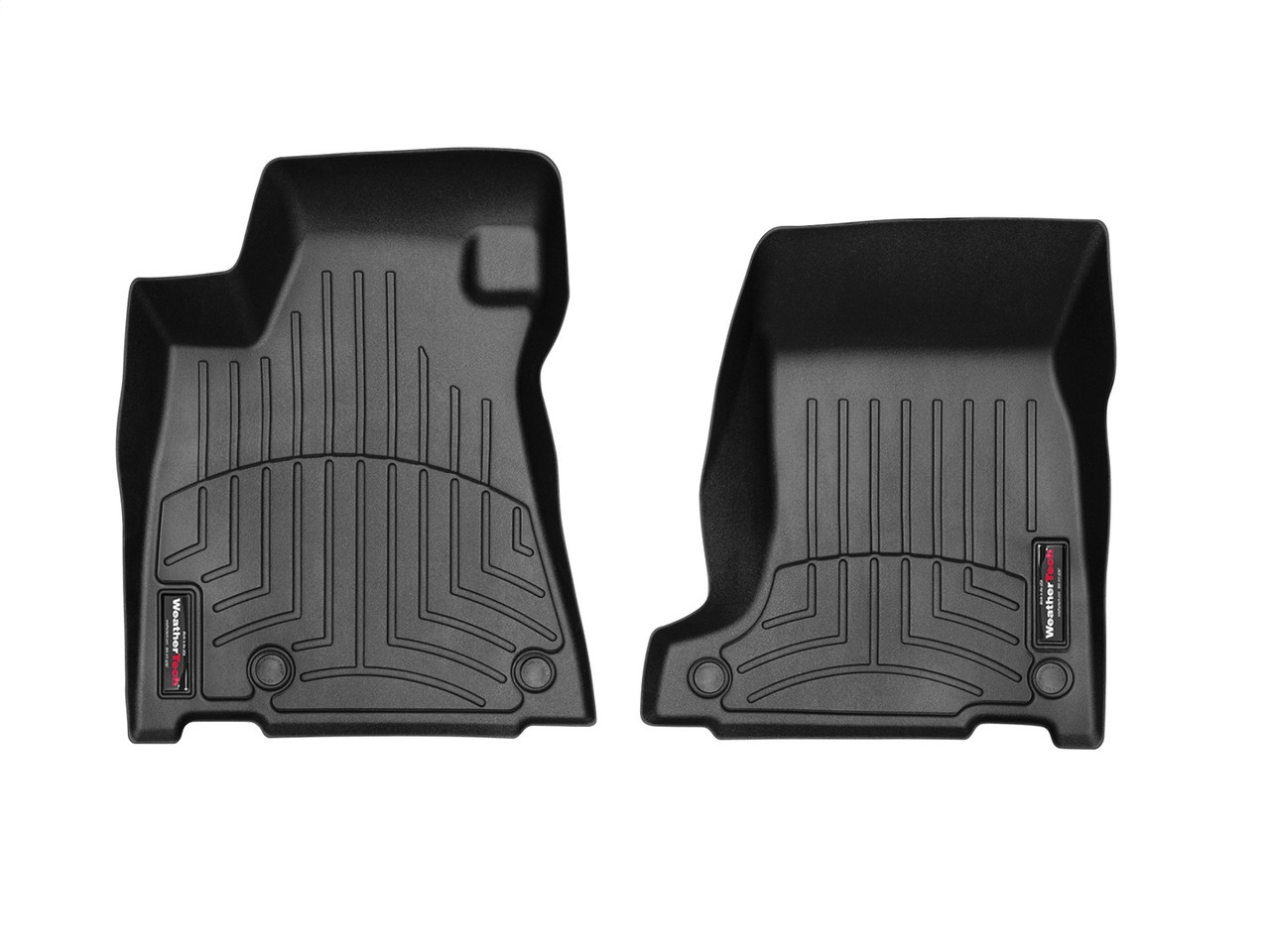 WeatherTech FloorLinerTM DigitalFit; Black; Front 4415191 thumbnail 0
