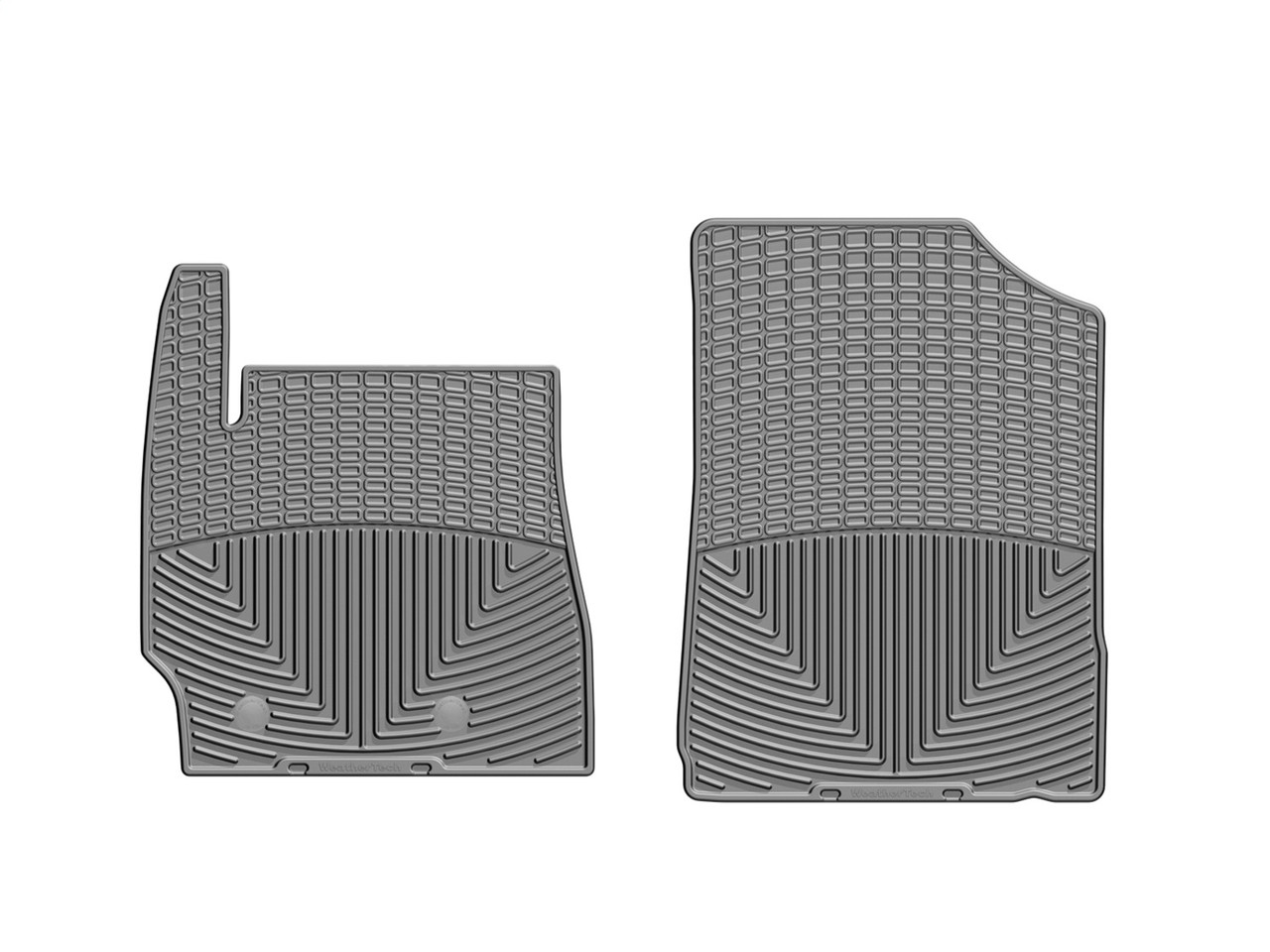 WeatherTech All Weather Floor Mats; Gray; Front W235GR thumbnail 1