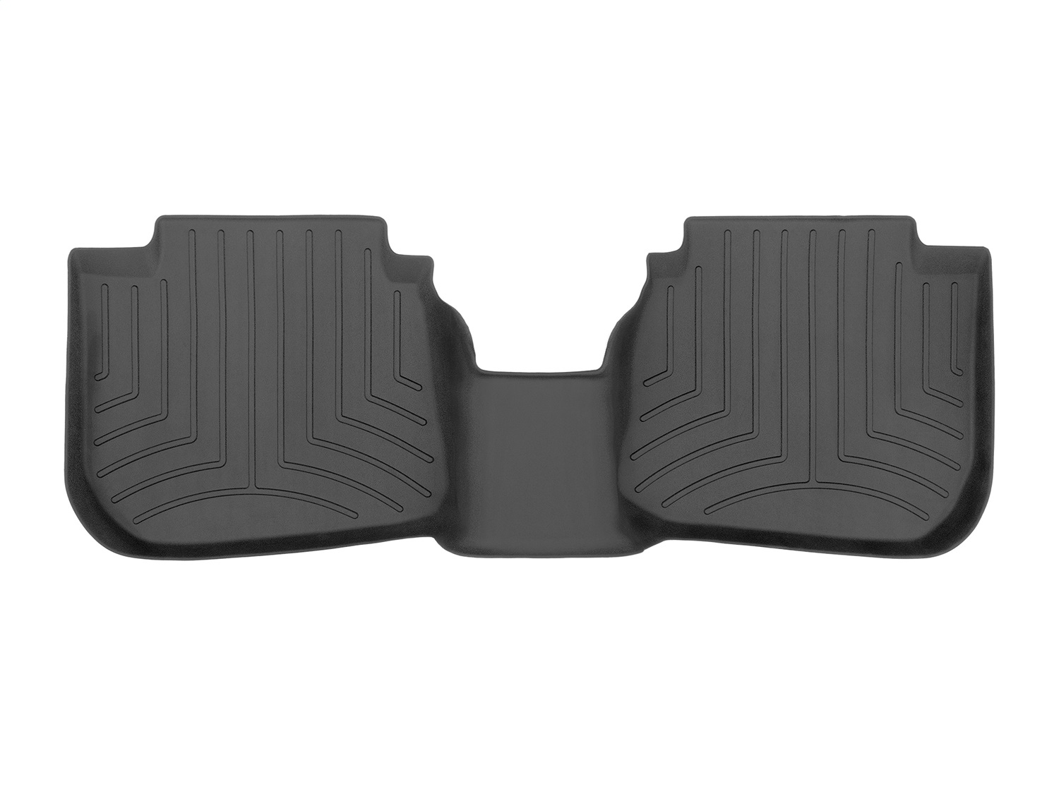 WeatherTech FloorLinerTM HP; Black; Rear 447082IM thumbnail 0